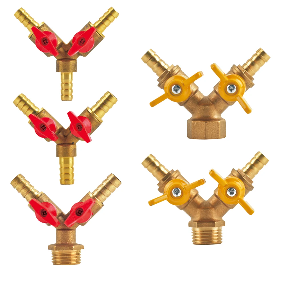 Латунный шаровой клапан для воды 8-10 мм