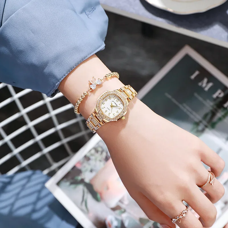 Женские кварцевые часы zkceenier