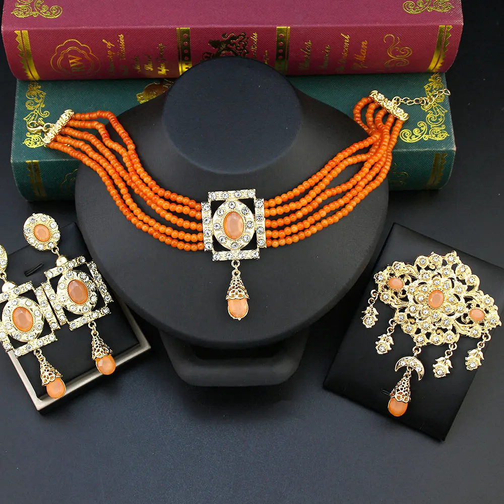 Neovisson марокканское роскошное ожерелье высокого качества кафтан пояс Длинные