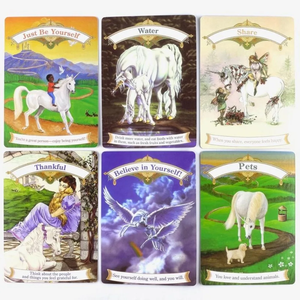 Волшебные карточки для досуга с единорогом и оркулоном настольная игра
