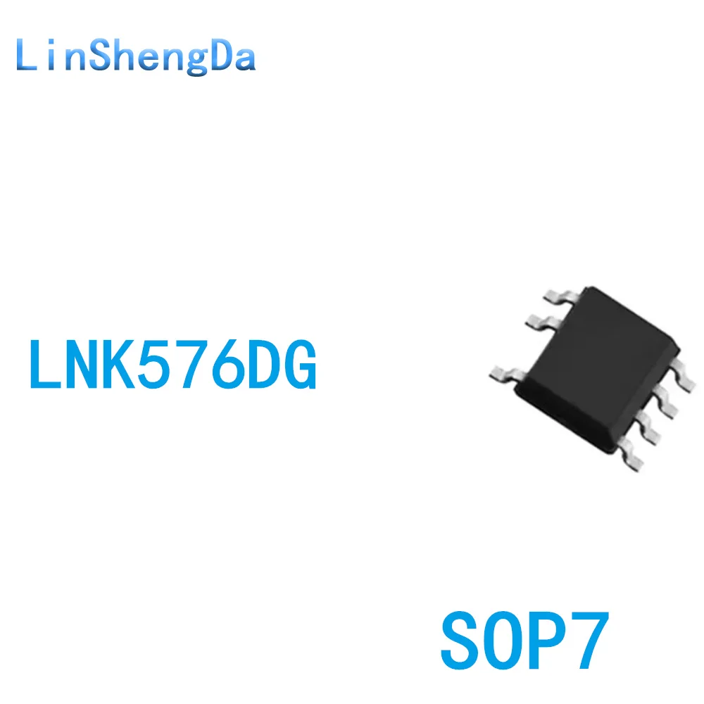 

10 шт., микросхема управления питанием LNK576DG LNK576 SMD SOP7