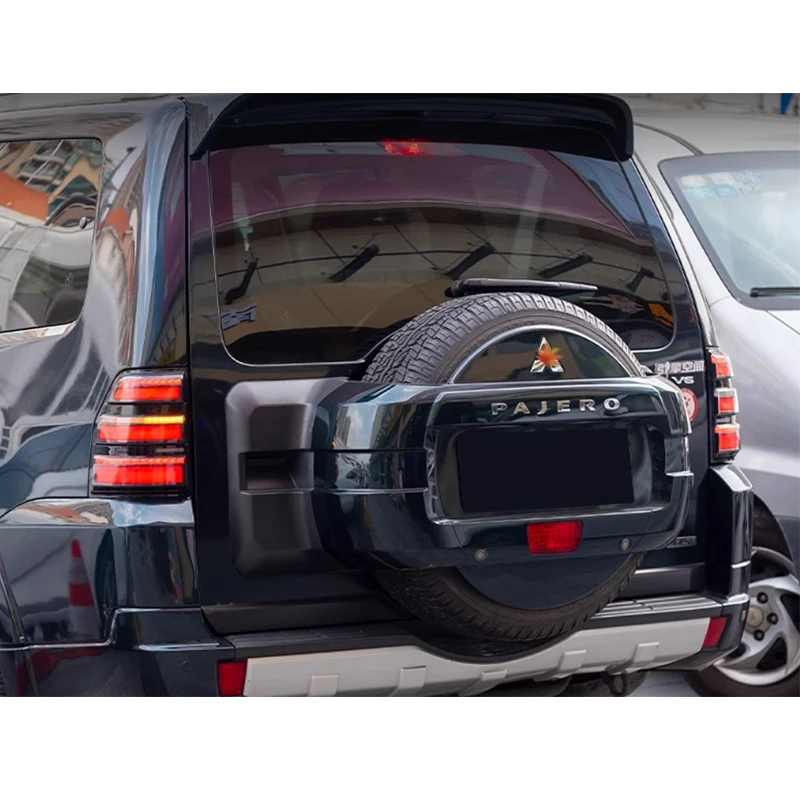 Для Mitsubishi Pajero V93 V87 V97 06-20LED задний фонарь противотуманный стоп-сигнал работает
