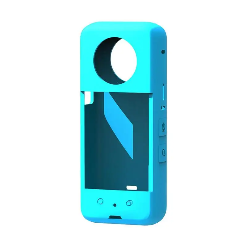 

Silicone Camera Cover For Instas 360 X3 Dustproof Camera Case Drop Protection Precise Cutting Lightweight Real Machine Mould