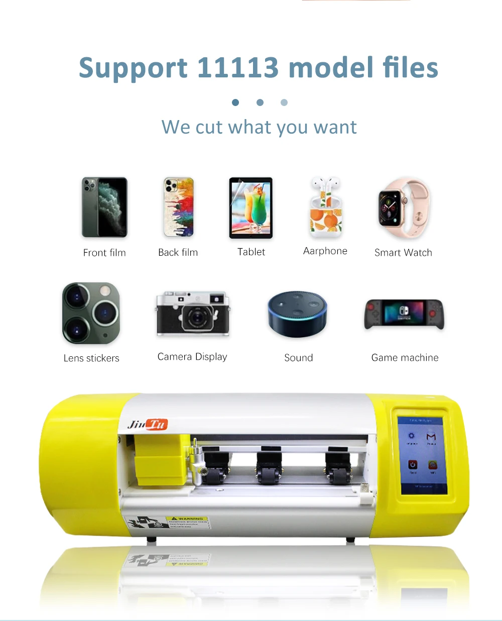 Гидрогелевая пленка для ламинирования изогнутого экрана машины резки задней