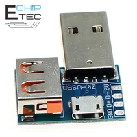 usb adapter board usb male to female to micro usb to header 4p 2 54mm adapter module