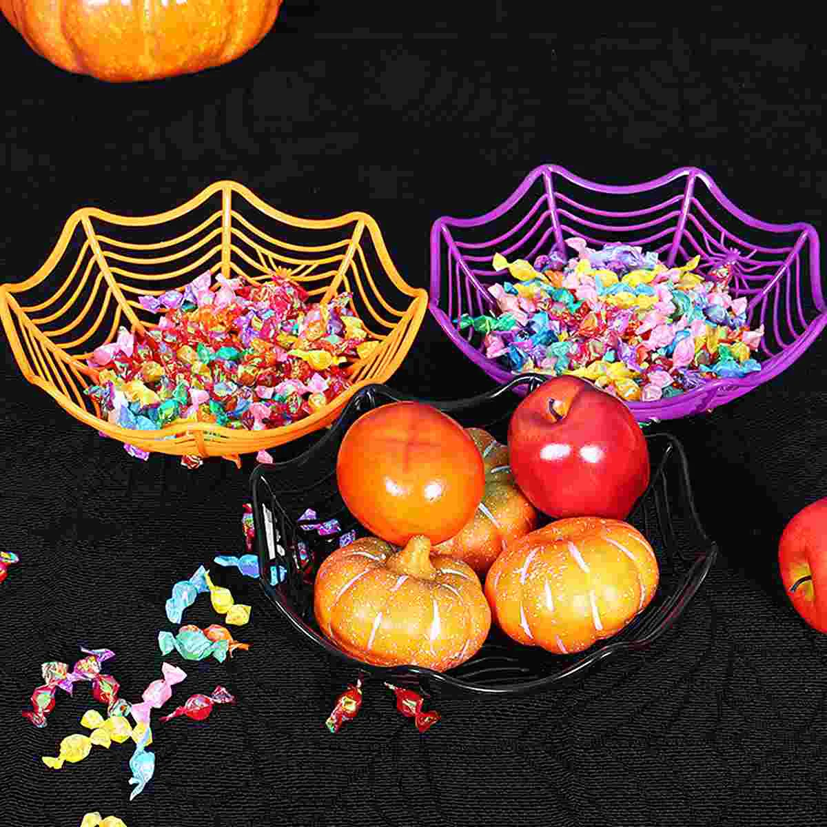 

10Pcs Sandwiches Baskets Basket Fruit Holder Plate Candy Basket Fruit Platter