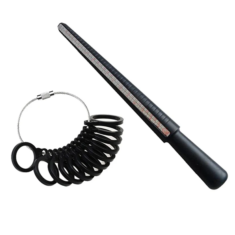 

Ring Size Diameter Plastic Finger Ring Sizes Mandrel Stick Gauge Jewelery Tools For United States Size United Kingdom