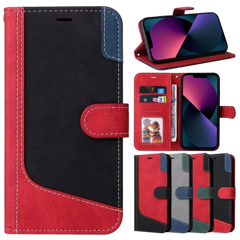

Роскошный чехол для телефона Samsung Galaxy S22, S21, S20, FE, S10, S9, S8 Plus, A13, A32 Lite, зеркальный, для S7 Edge, кошелек для карт, защитный чехол D06G