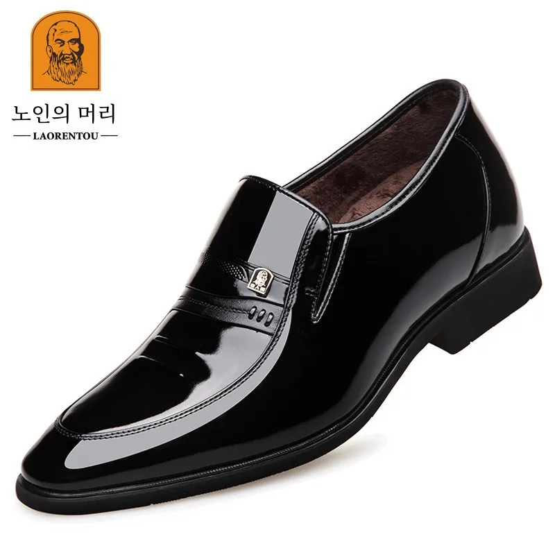 Голова старика натуральные товары кожаная обувь мужская из натуральной кожи с