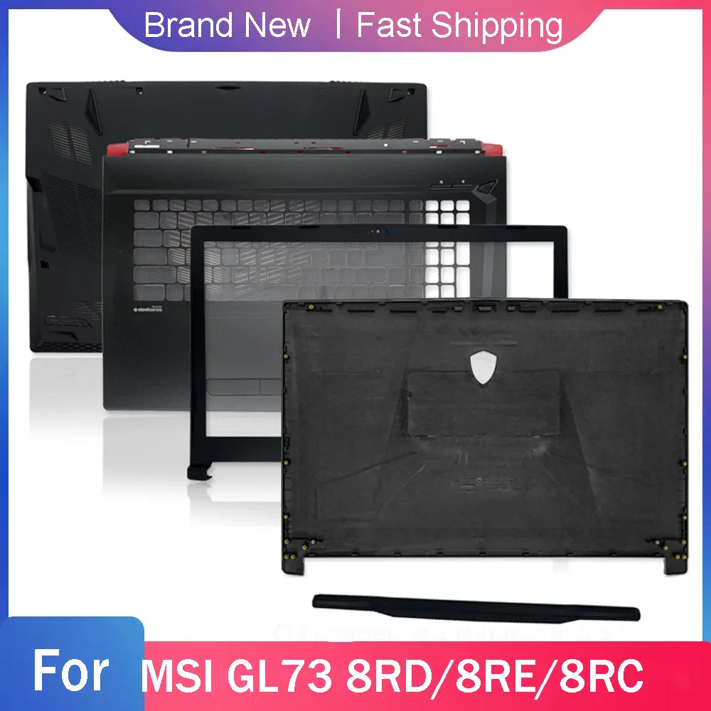 НОВЫЙ нижний корпус для ноутбука MSI GL73 8RC/8RD(MS-17C6)/GL73 8RE 7RD задняя крышка с