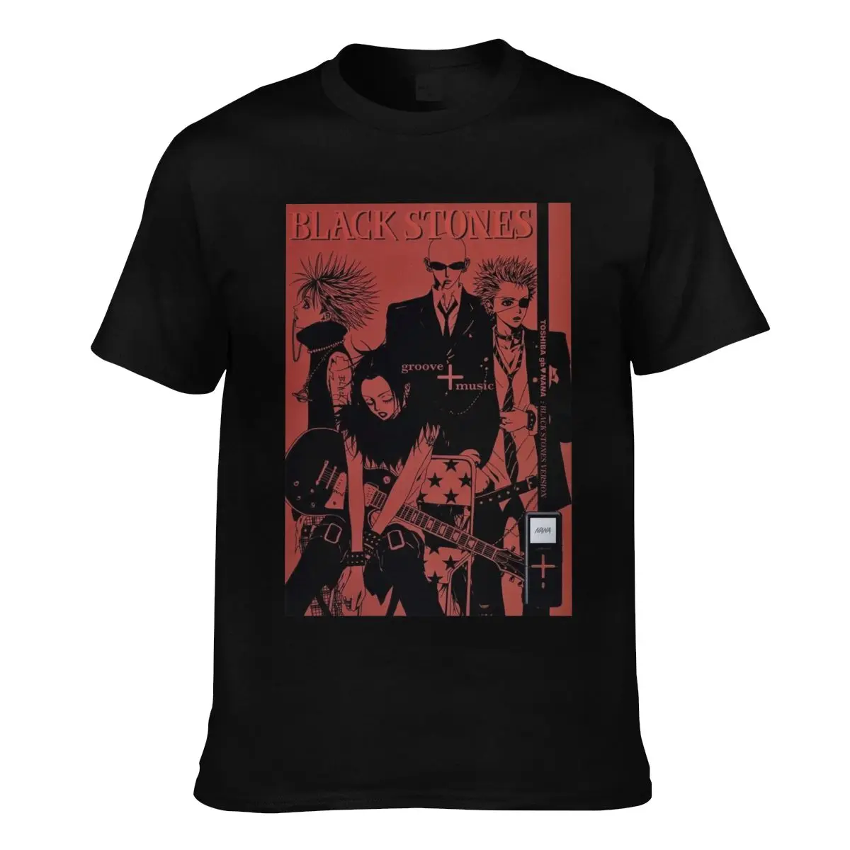 

Футболка мужская с принтом «черные камни», 5xl