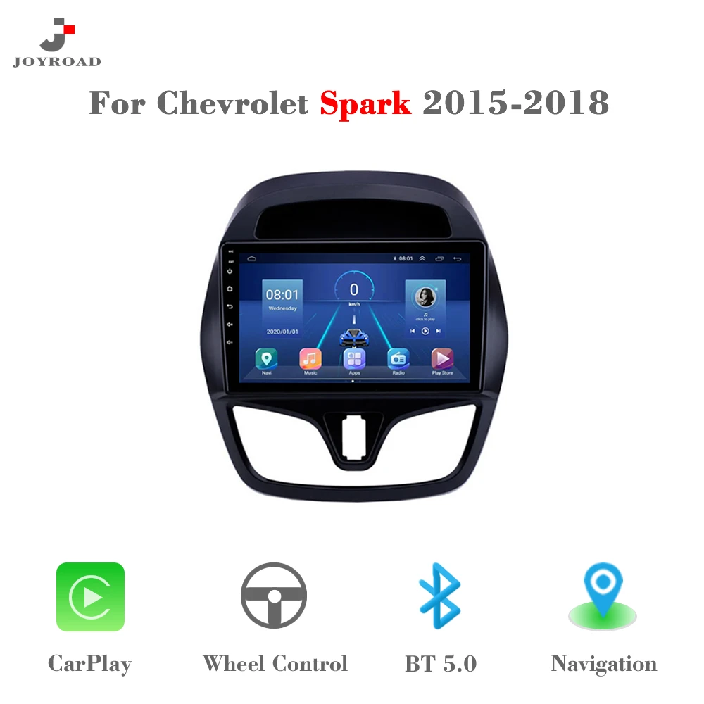 

9" Android Player For Chevrolet Spark 2015-2018 Carplay Auto Mirror Car Radio Stereo Multimedia Gps Navigation DSP 2 Din