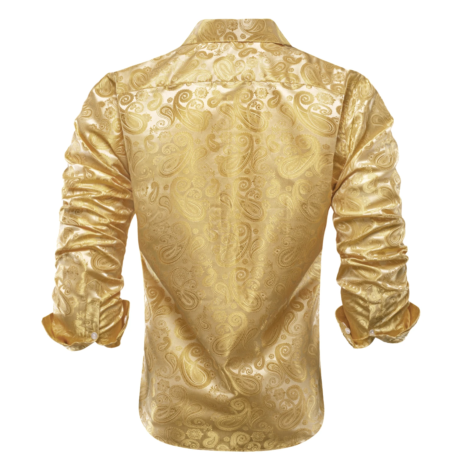 Рисунок 2 - Коричневая шелковая рубашка с длинным