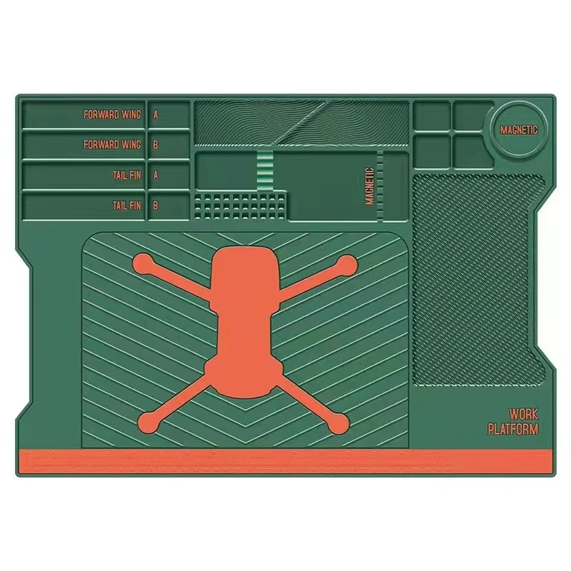 

Maintenance Platform Repair Insulation Pad Silicone Mat for Drone(Green)