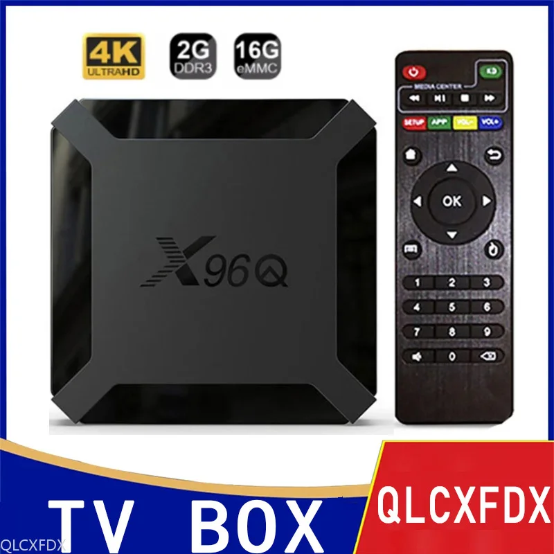 

Приставка Смарт-ТВ X96Q, Android 10,0, 2 + 16 ГБ, 4 ядра, 4K, 60 кадров/с
