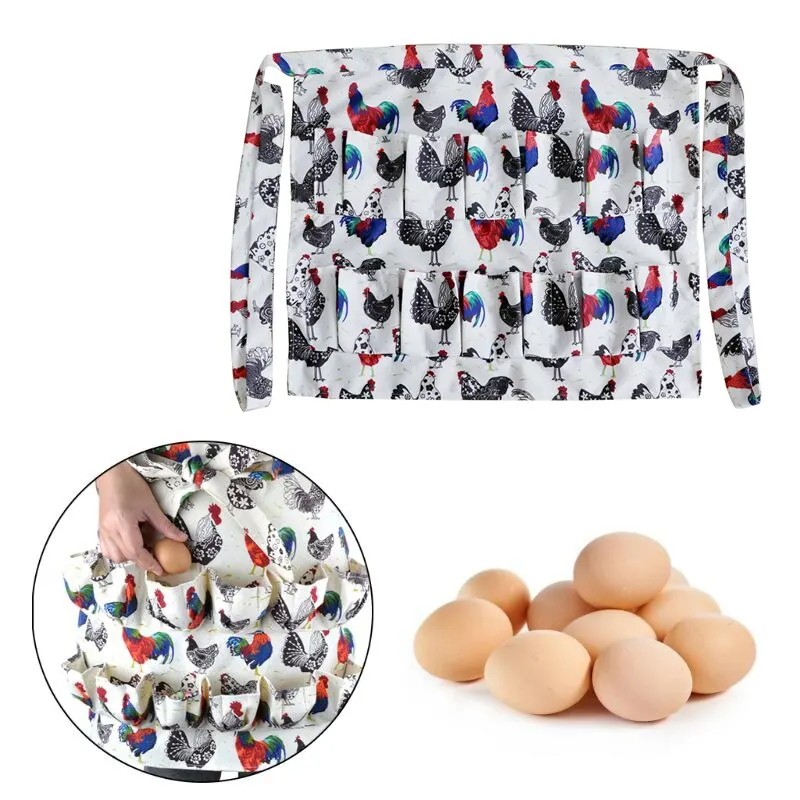 

Multi-pocket Egg Collecting Harvest Aprons Chicken Farm Working Apron Goose Eggs Collection Aprons 3 Styles C42