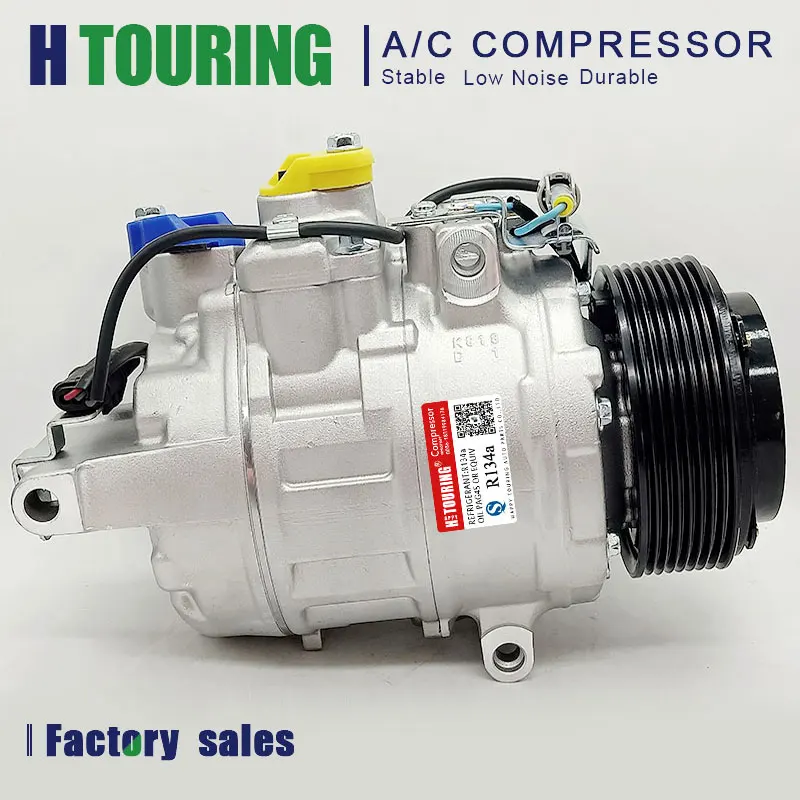 

Компрессор переменного тока для Bmw X5, BMW F22 M235i F20 F21 F87 F11 E70 X6 E71 E72 64529332781 447280-8300 64529154070 64529217868 7s17c