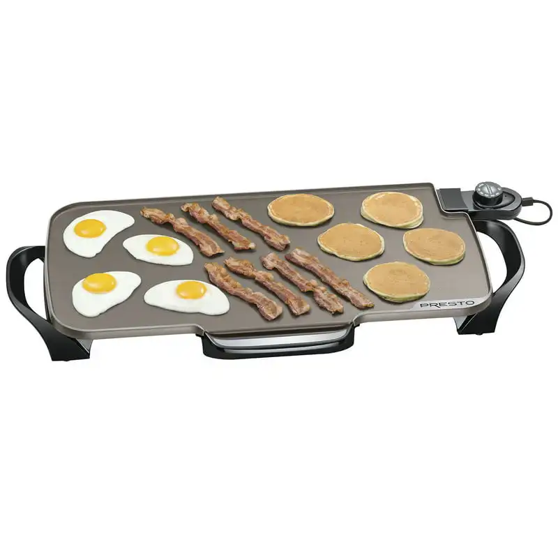

22-inch Electric Griddle with Removable Handles 07062