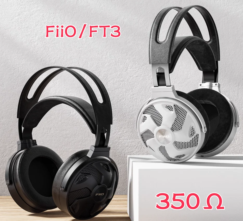 Металлические динамические Проводные открытые наушники FiiO/FT3 с высокоточными Hi-Fi