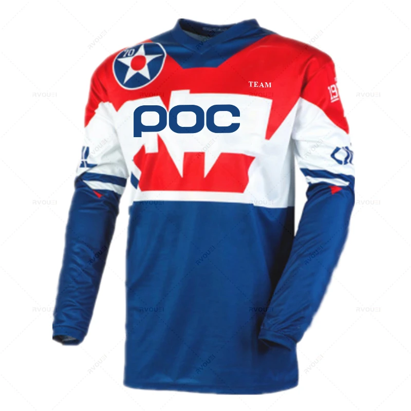 

Новинка, Джерси для мотокросса, команды Poc Enduro Mtb, горнолыжная Джерси, MX Велоспорт, горный велосипед, DH Maillot, Ciclismo Hombre, быстросохнущая Джерси дл...