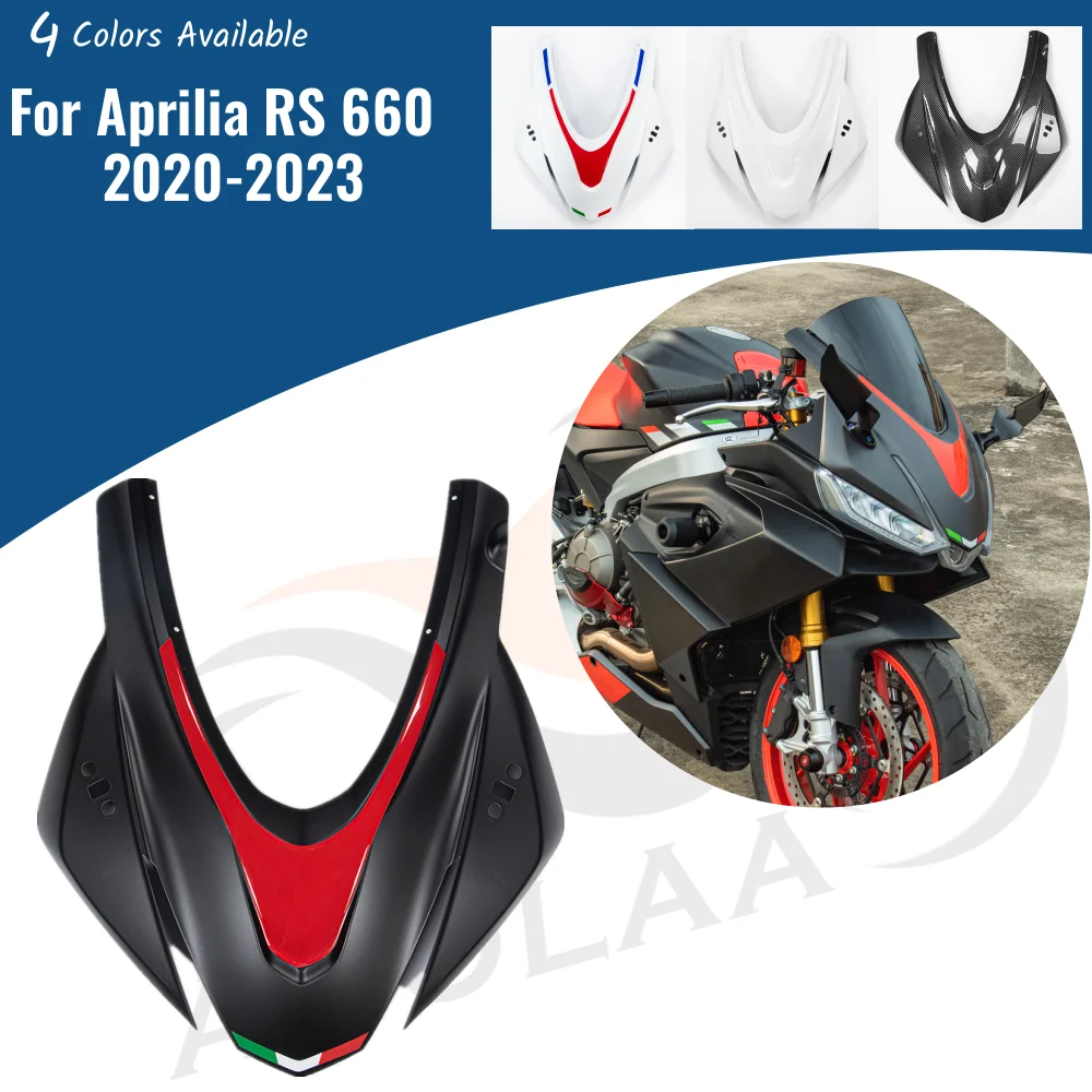 

Передняя головка шеи верхняя фара для Aprilia RS 660 2020 2021 2022 RS660 обтекатель носа Мотоциклетные аксессуары