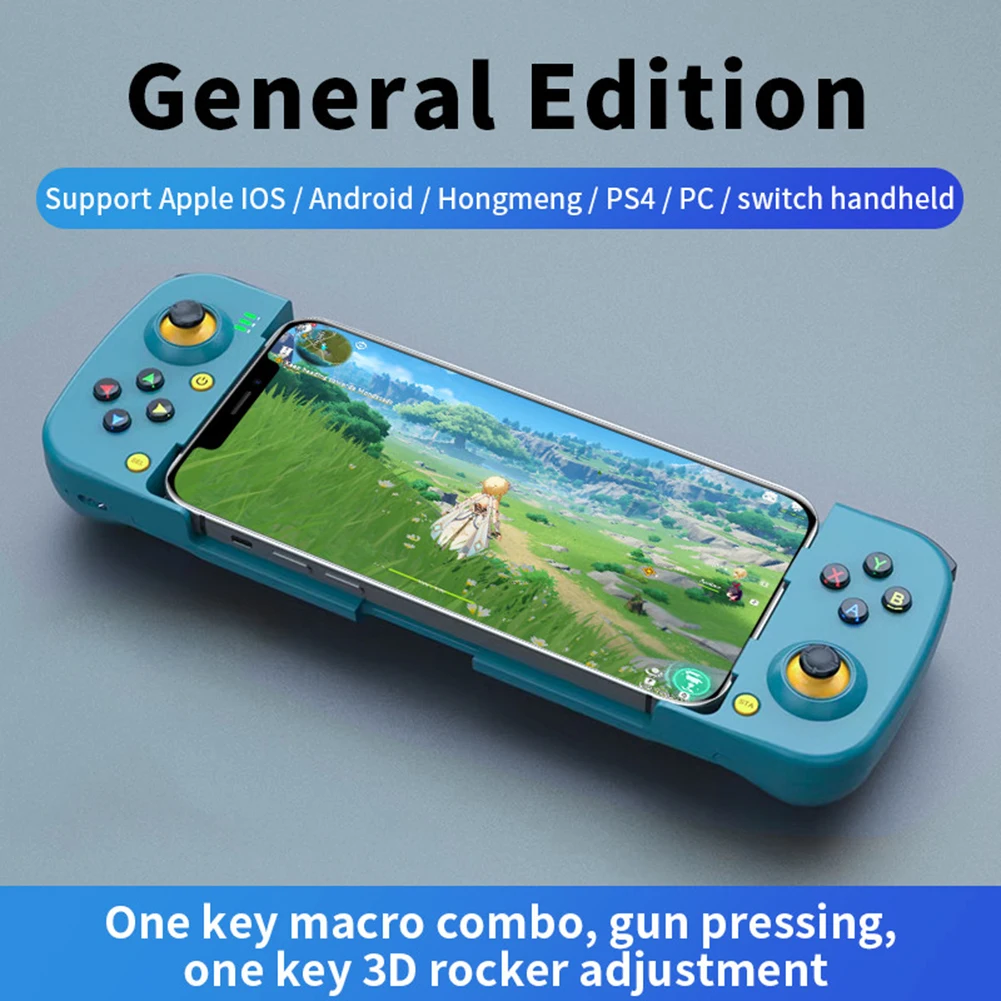 Новый беспроводной геймпад для PS4 IOS Android/переключатель ПК Bluetooth-совместимый