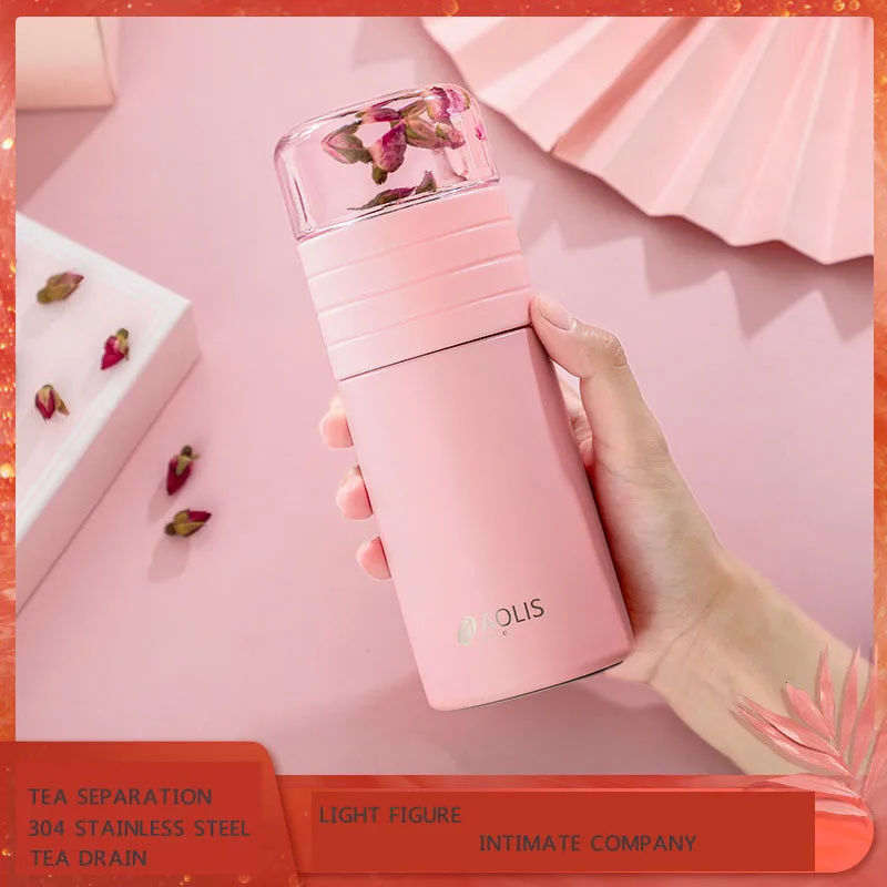 Новая модная кружка для воды красный термос с сеткой удобная Невидимая ручка