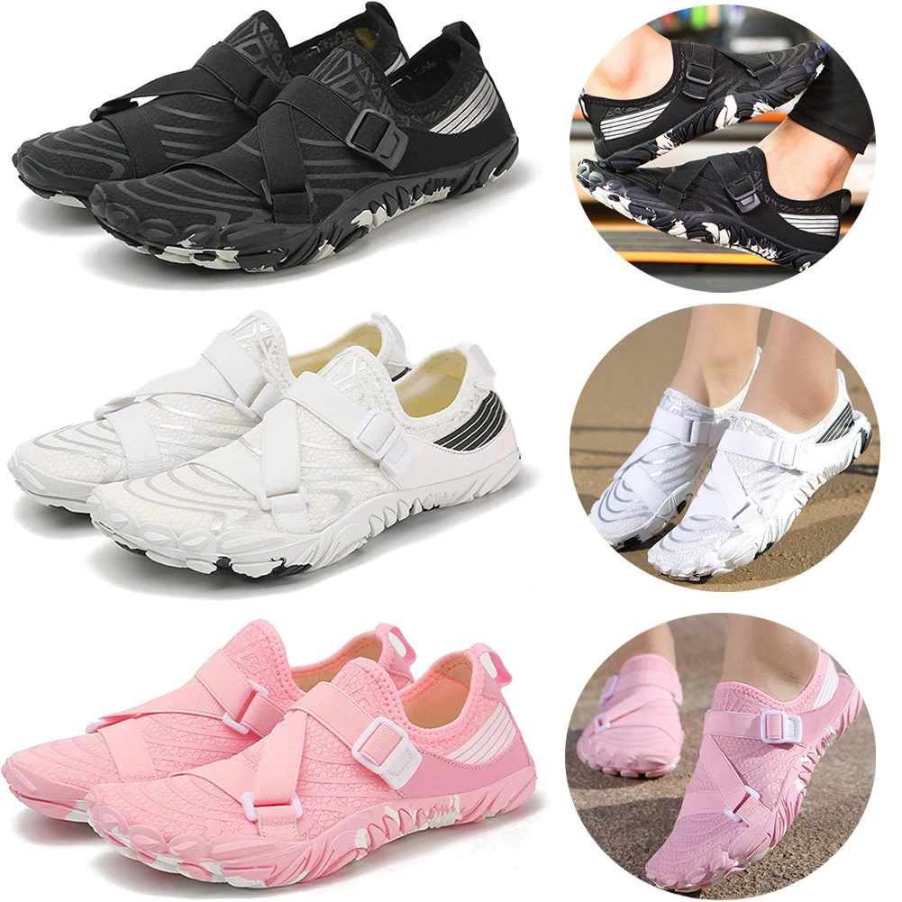 

Unisex Water Shoes Diving Sneakers Quick Dry Swim Beach Aqua Shoes Breathable Trekking Wading Shoes Non-Slip Sneaker Shoes