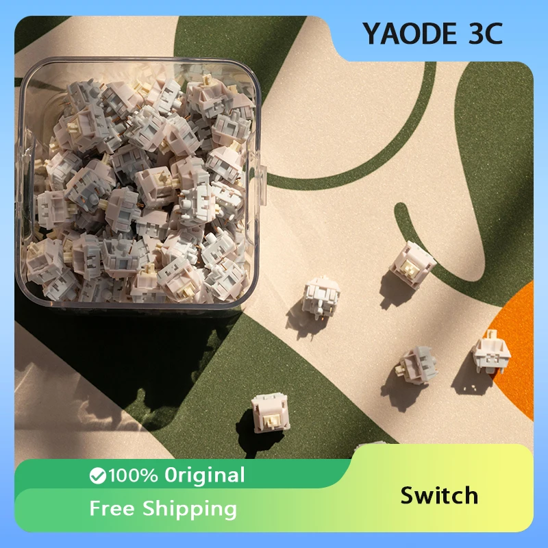 Vitality Sea Salt Taro Switch Линейный переключатель оси 40 г/53 г Механическая клавиатура