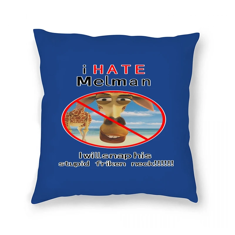 

Модный чехол-подушка оверсайз I Hate Melman