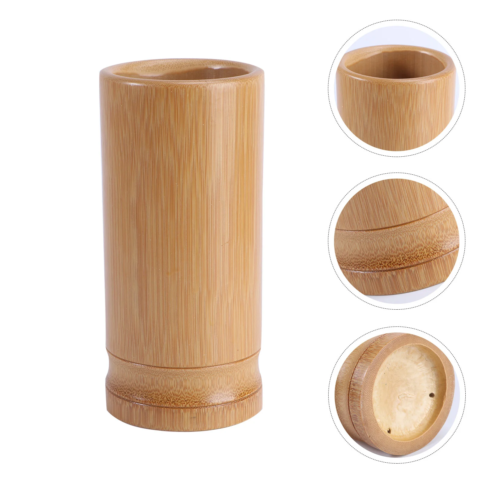 

Holder Kitchen Utensilstorage Chopstick Rustic Cutlery Wooden Countertop Organizer Large Toolcontainer Spoon Wood Utensils