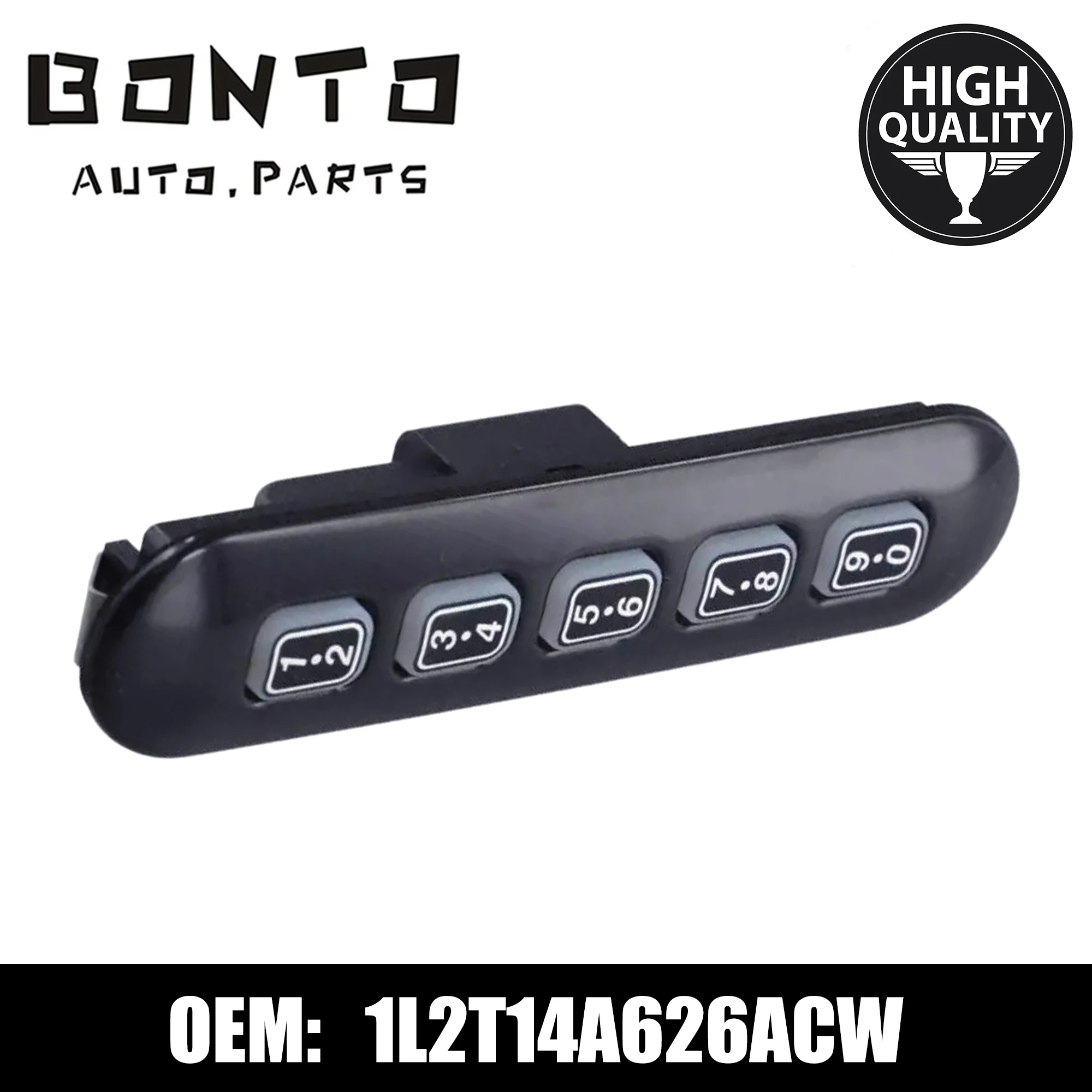 Фото Переключатель замка передней левой двери BONTO для Ford Explorer 2002-2010, замена 1L2T-14A626-ACW, 7L2T-14A626-AAW, 5L2Z14A626AAA №1