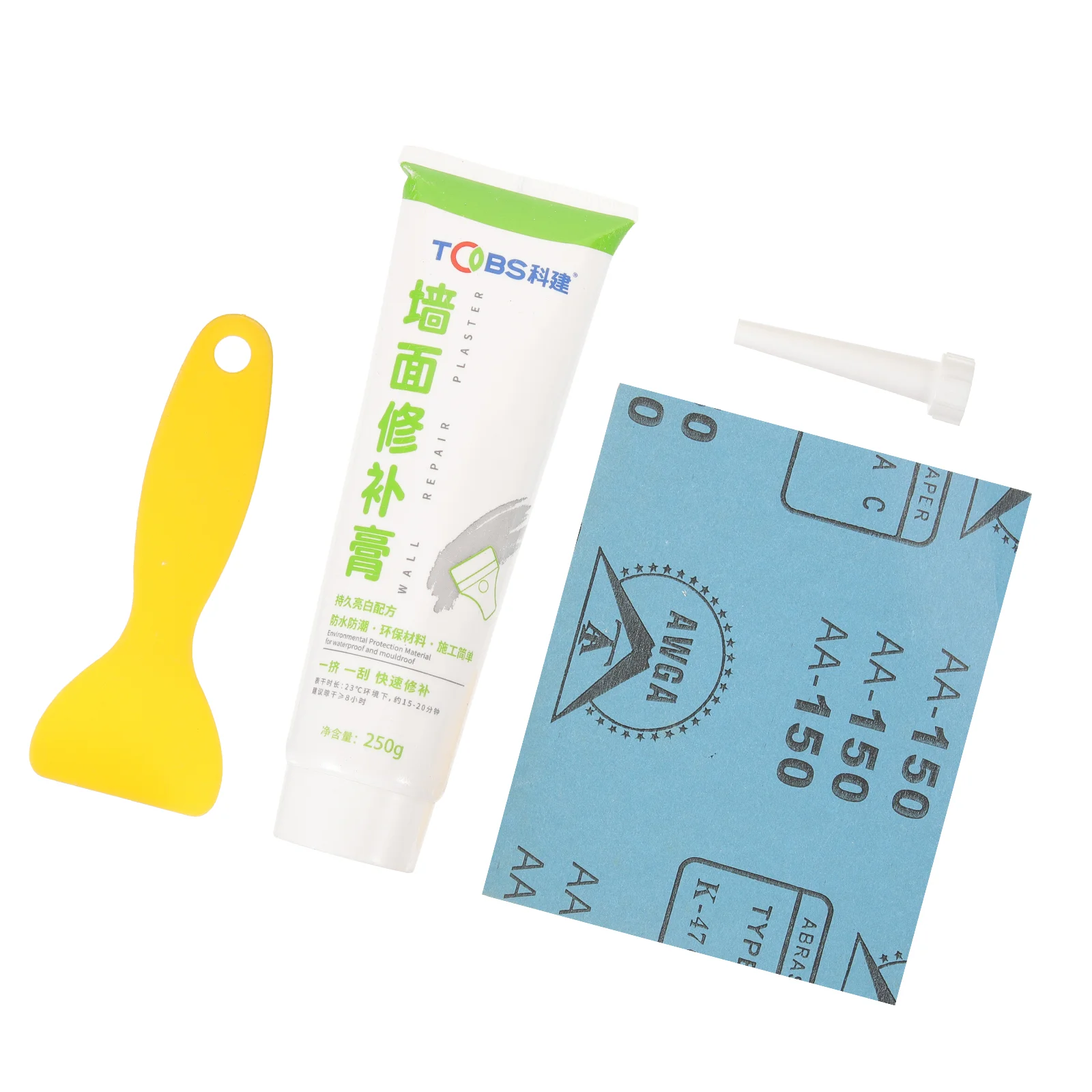 

Wall Mending Ointment Repair Kit Household Hole Paste Plaster Drywall Cream Agent Large