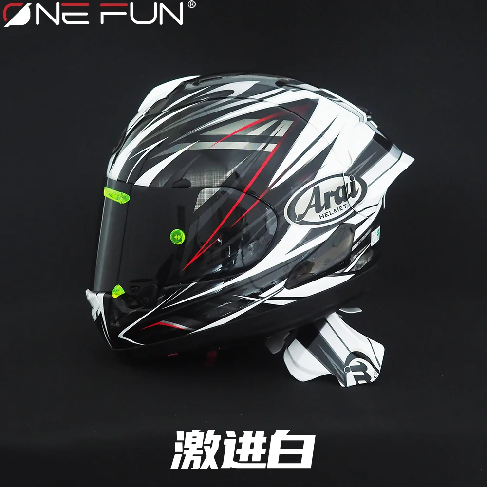 Фото Спойлер для мотоциклетного шлема Arai Radical, предназначенный для украшения задней части шлема, подходит для шлемов ARAI RX7V, RX7, аксессуары для спойлера RX7X. №2