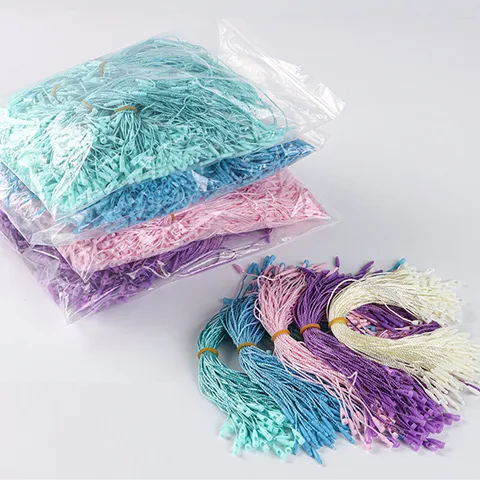 Черно-белая подвесная бирка, защелка-петля, застежка-крючок, галстук для одежды, ценник, подвесной 20 см, 7,8 дюйма, 100-1000 шт.