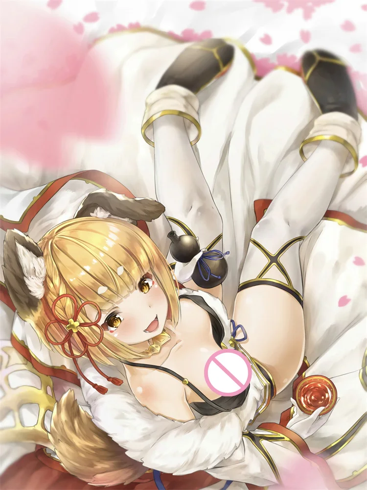 

3D Printed Anime Vajra (Granblue Fantasy) Milk Fiber Natural Velvet Peach Skin Flannel Fleece Material Bed Sheet 150X200CM