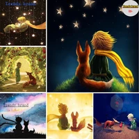 anime the little prince diy 5d diamond painting cross stitch kit full drill embroidery mosaic art picture of rhinestones gift