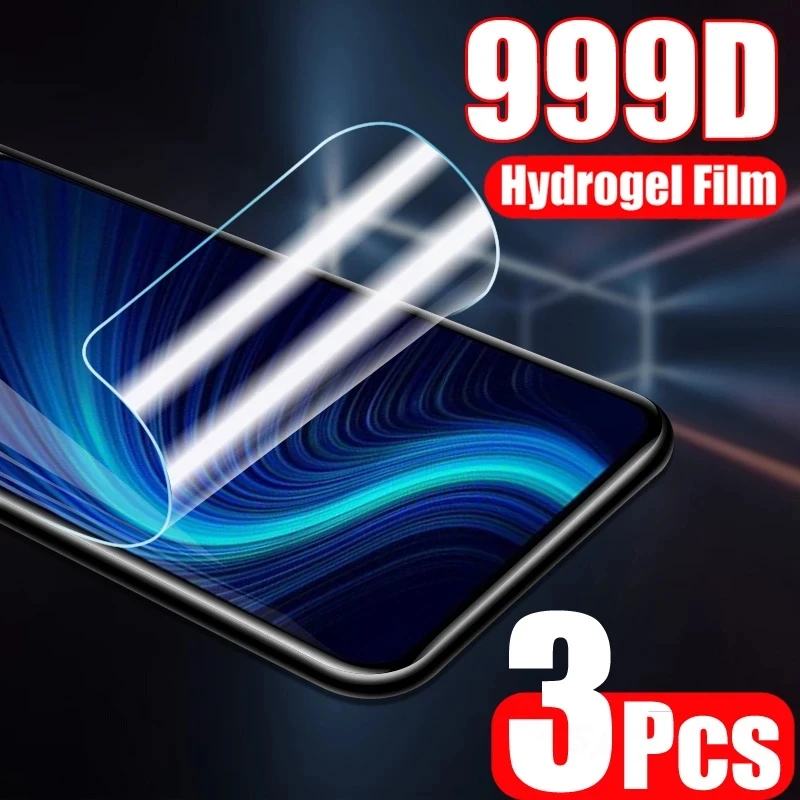 

3PCS Hydrogel Film For Samsung Galaxy F41 A42 M51 M31 M21 M11 M01 Screen Protector A01 A11 A21 A31 A41 A51 A71 Protective Film