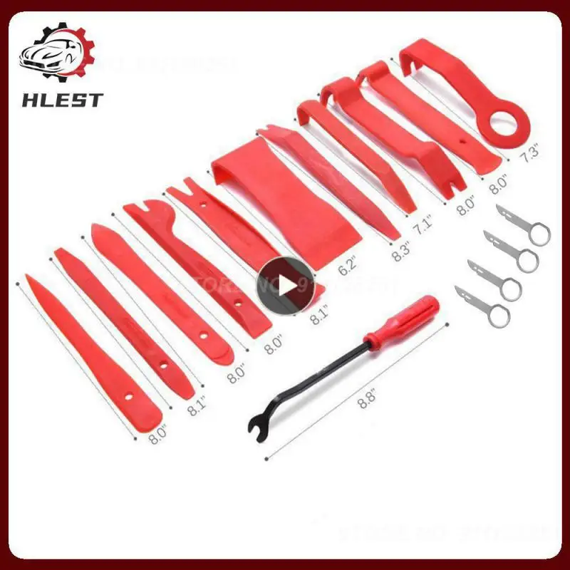 

Red/blue Car Panel Removal Tools Multifunctional Car Trim Removal Tool Kit Portable Audio Radio Remover Auto Car Removal Tools