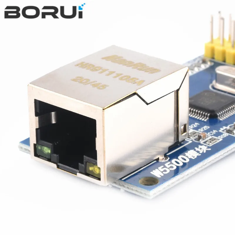 Сетевой модуль W5500 Ethernet Shield LAN поддержка TCP/IP 51/ STM32 микроконтроллер программа с 32k