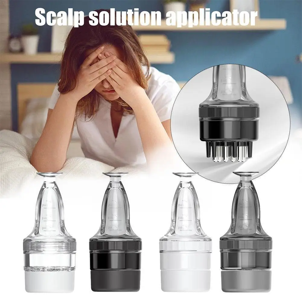

Mini Portable Scalp Applicator Liquid Comb For Hair Growth Serum Oil Nourish Mini Portable Hair Roots Massage Medicine Comb V8P8
