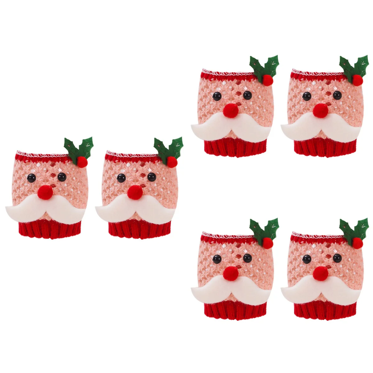 

Bottle Christmas Cover Bags Covers Xmas Decor Santa Holiday Party Supplies Gift Bag Glass