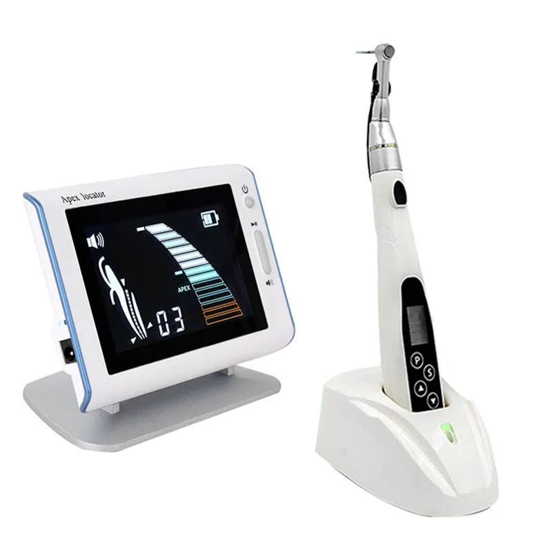 Белый светодиодный эндометр беспроводное снижение контр-угол эндомотор лечение