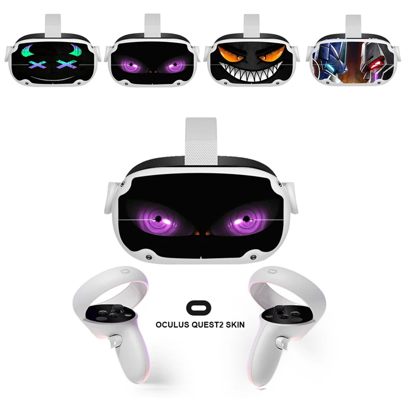 

Oculus Quest2 Sticker VR Headset Skin, Quest 2 Full Wrap, Decal for Quest 2 VR Glasses, Vinyl, Oculus Quest 2 Accessories