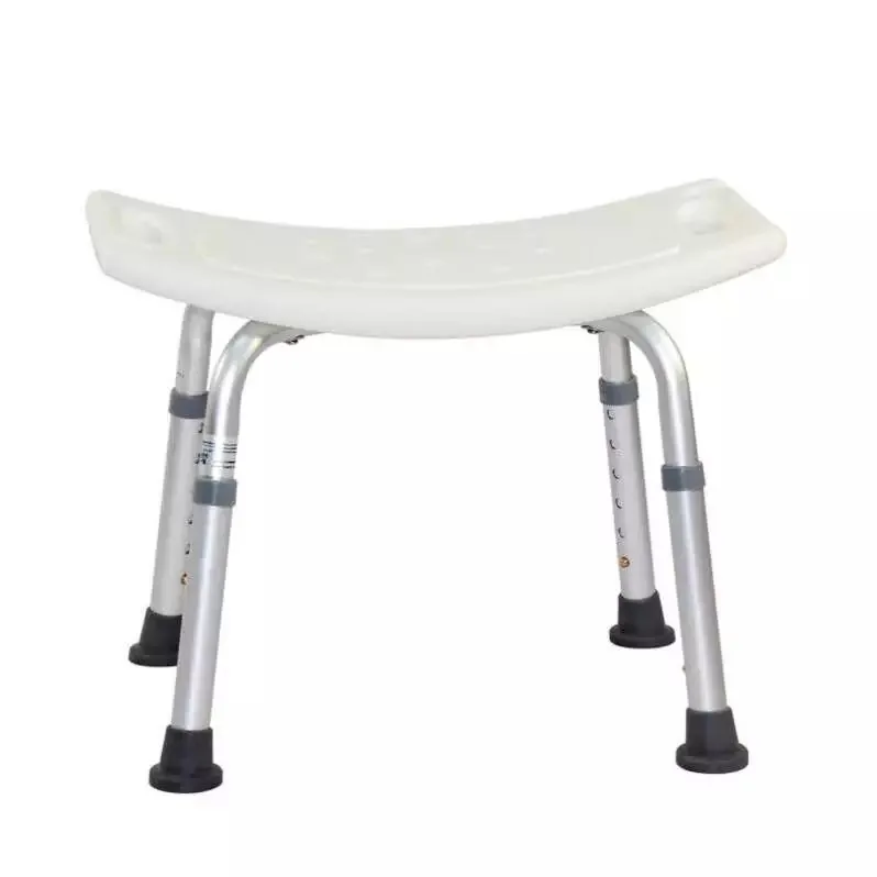 

U-shaped arc aluminum alloy bath chair stool bath chair stool pregnant elderly shower chair bathroom stool bathroom furniture