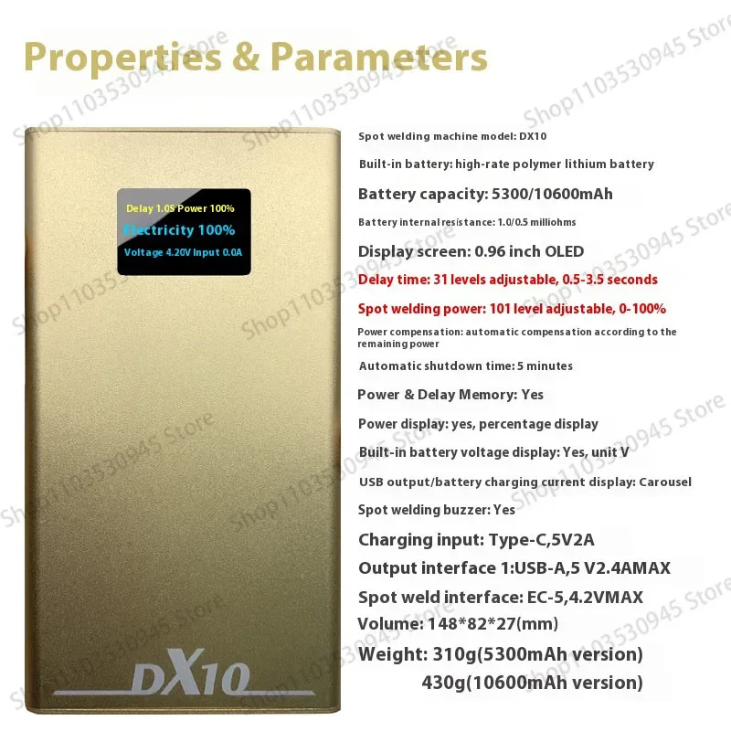 Новый мини-ручной лазерный аппарат для точечной сварки с перезаряжаемой