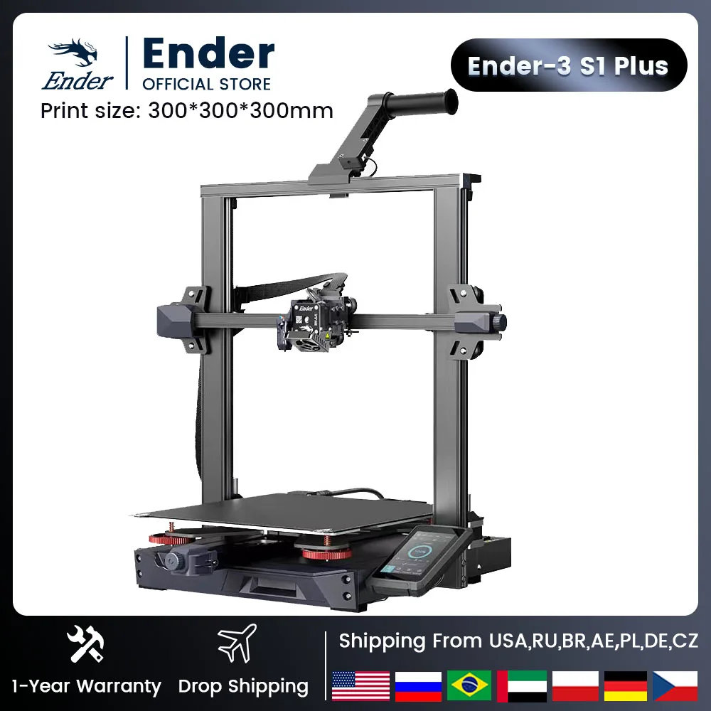 2023 Creality 3D Ender-5 S1 FDM Printer Ender-3 S1 Pro Ender-3 S1 Plus Ender-3 V2 Neo CR-touch Auto-Leveling Impresora 3d images - 6