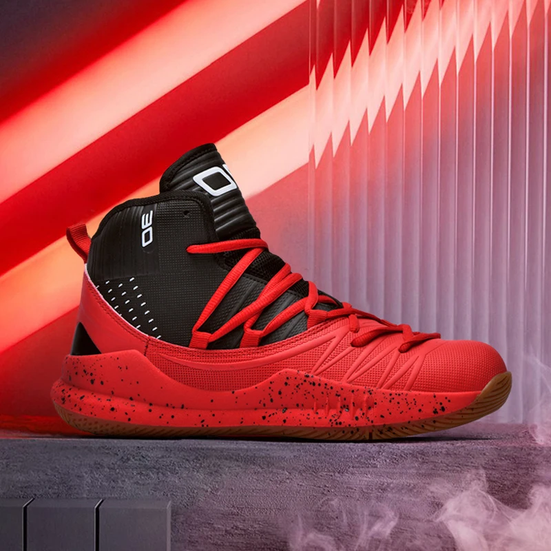 Xiaomi SALUDAS Men Basketball Shoes Professional Basketball Boots High Top Breathable Running Sneakers Male Tennis Sneakers