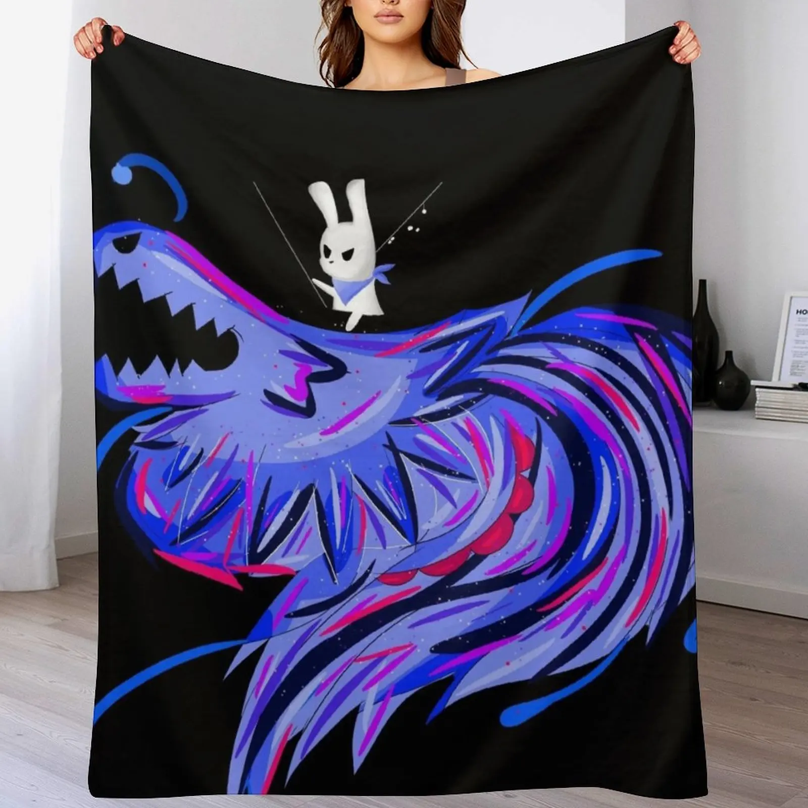 Одеяло Slugcat и ящерица для детских дизайнерских одеял