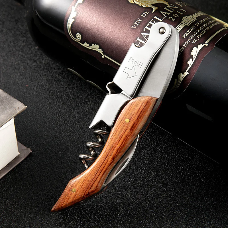 

2/4/5PCS Portable Tool Multifunction Bottle Opener Stainless Steel Beer Opener Bar Table Key Bottle Opener Can Crusher